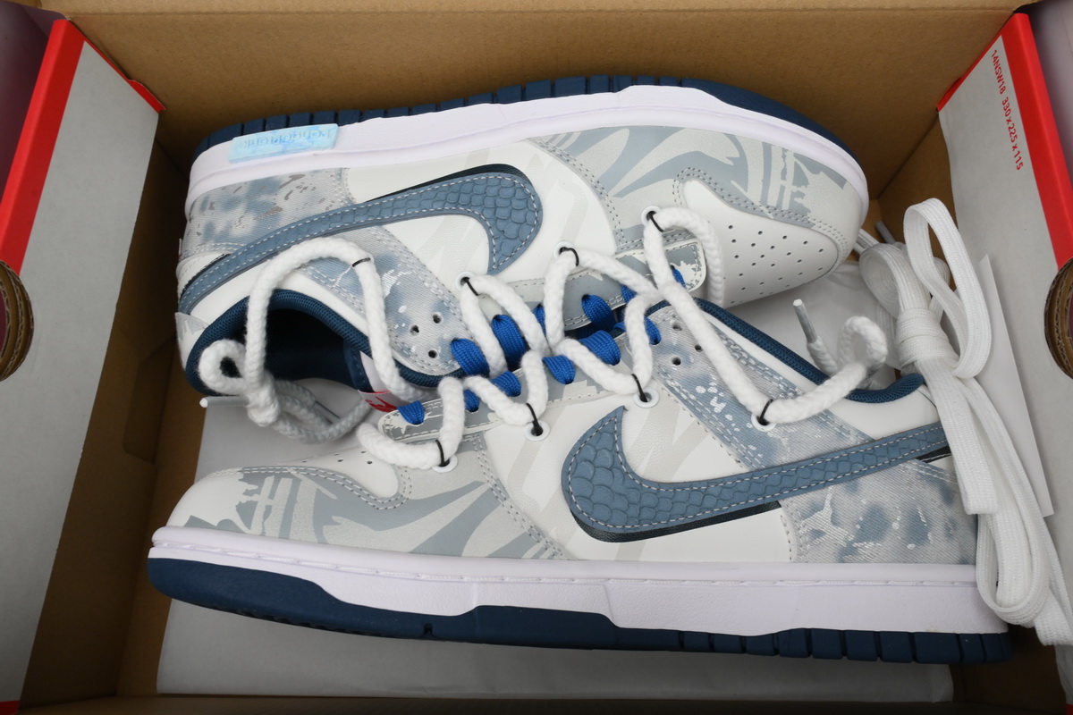 Nike Dunk Low Silver Sea Blue Dragon DD1391-400