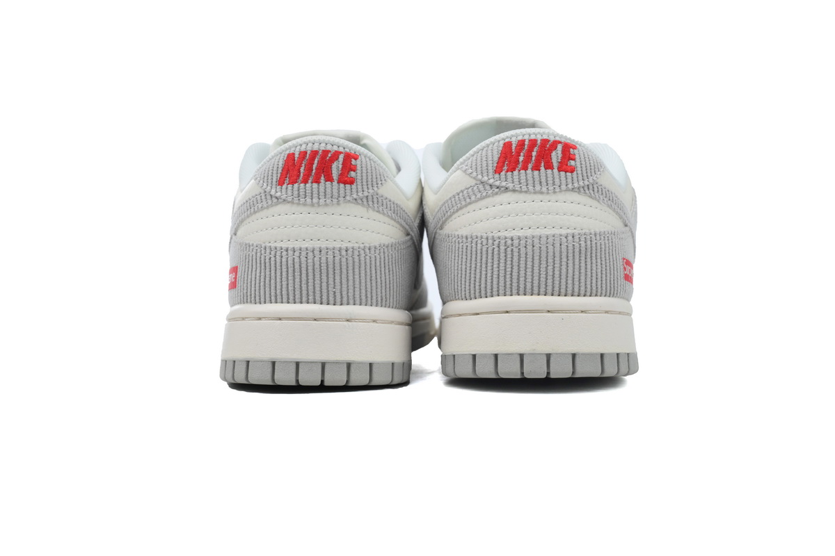 Nike Dunk Low White Core Velvet Hook FC1688-143