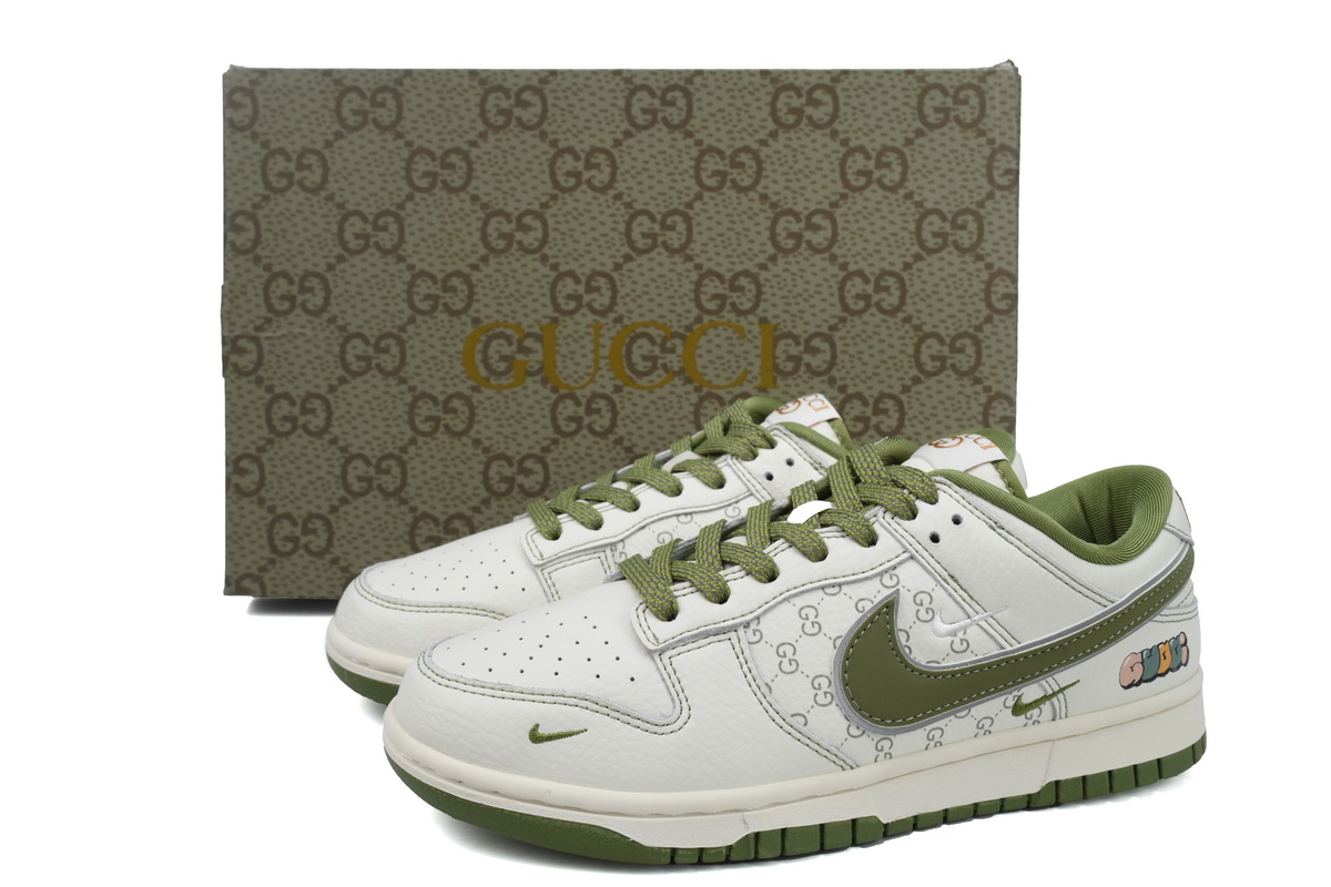 Nike Dunk Low Beige And Light Grass Green KK1888-006