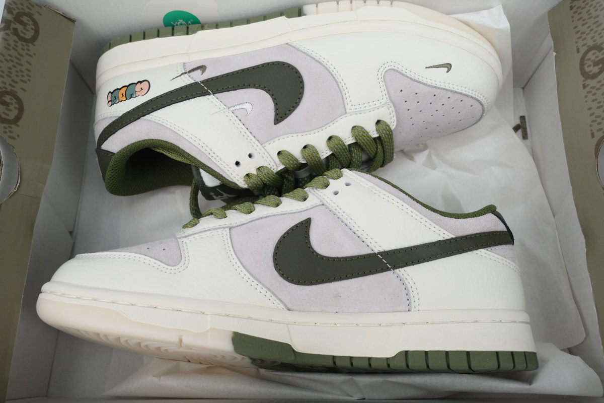 Nike Dunk Low Rice White Grass Green KK1888-002
