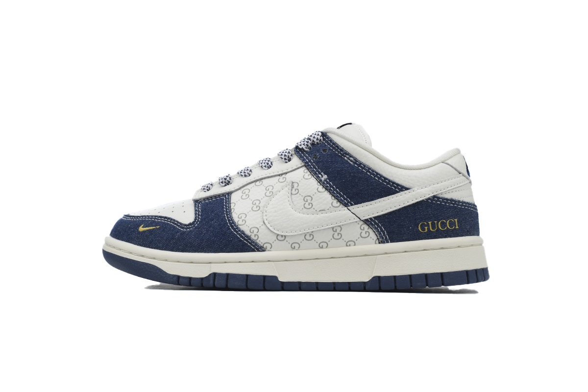 Nike Dunk Low White Cowboy Blue FC1688-141