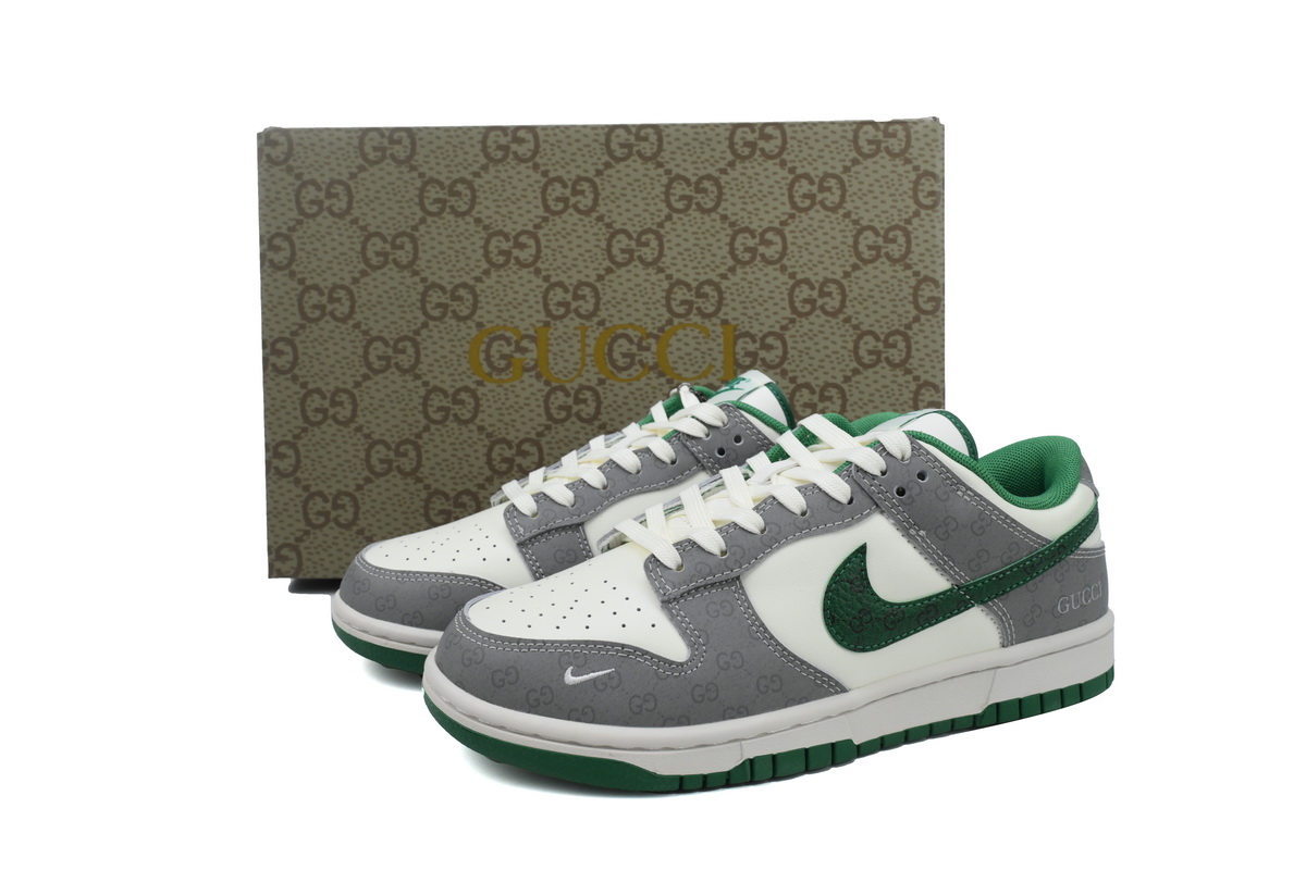 Nike Dunk Low White Gray Green SF1588-134