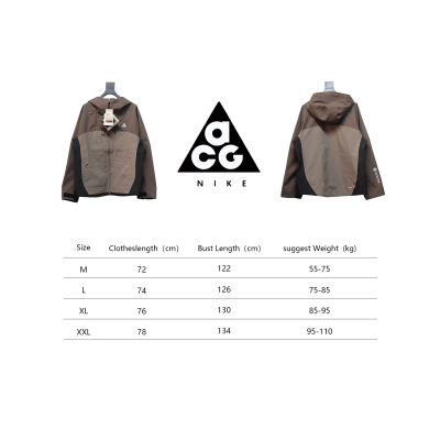 ACG 24Fw Gore-Tex Functional Hooded Jacket Brown 02