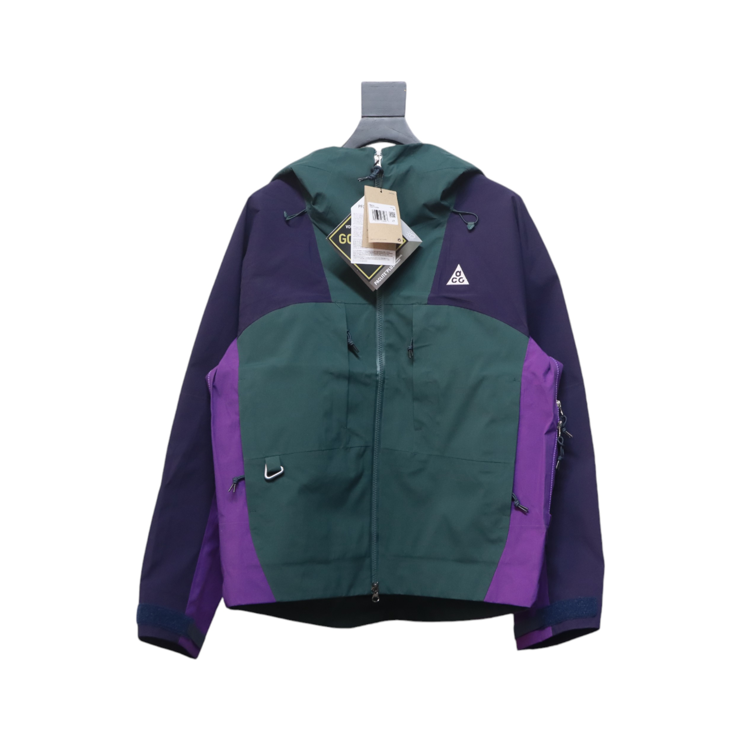 ACG 24Fw Gore-Tex Functional Hooded Jacket Purple Green