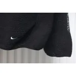 ACG Embroidered Logo Zipper Pocket Polar Fleece Jacket Black