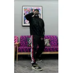 ACG Embroidered Logo Zipper Pocket Polar Fleece Jacket Black