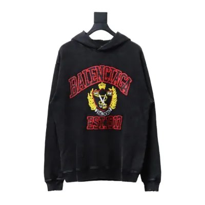 Balenciaga 1917 Foam Wheat Ear Hoodie 01