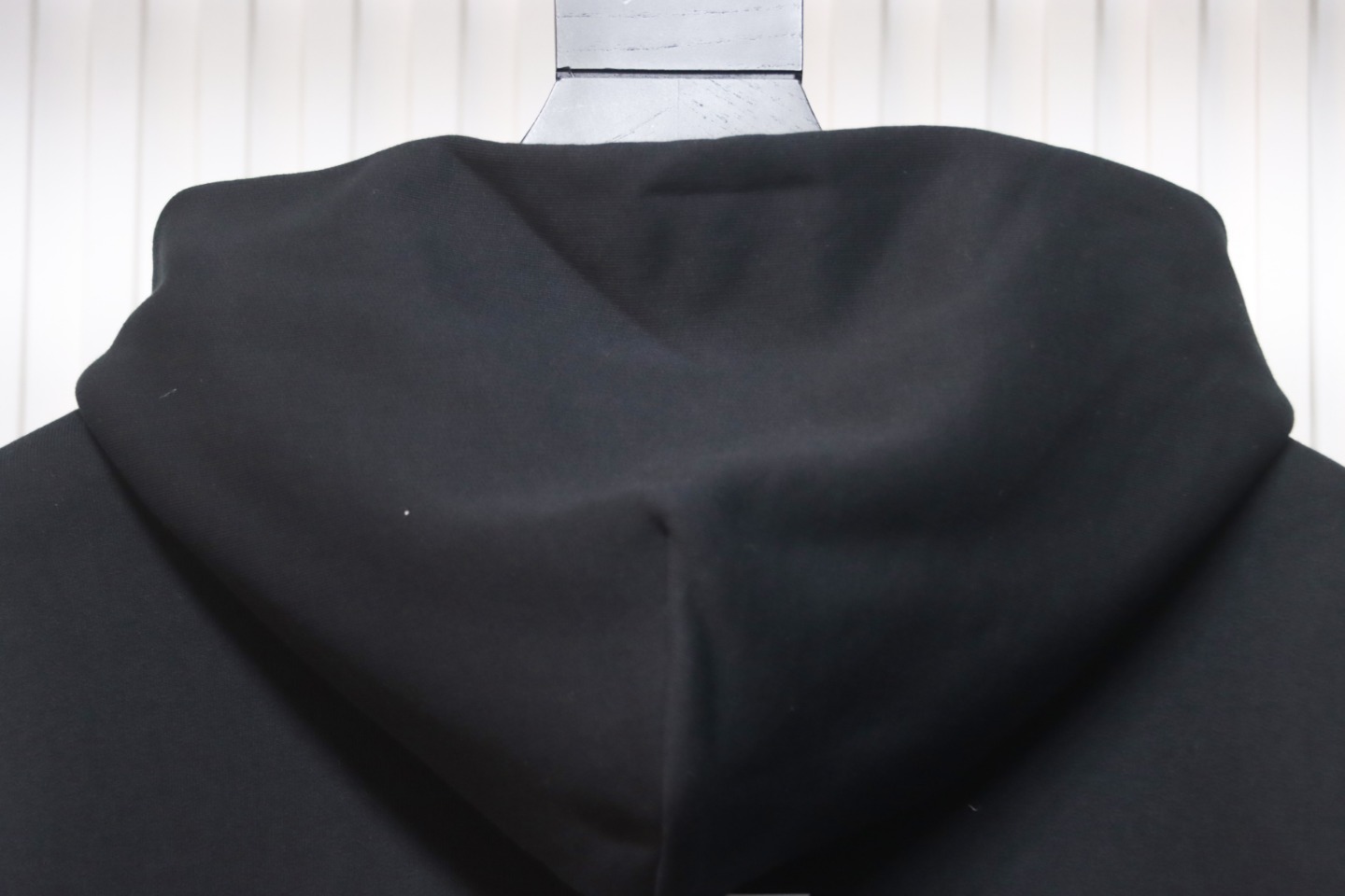 Ba*len*cia*ga 24fw lb reflective letter print hoodie black