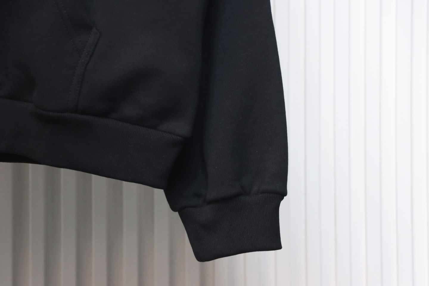 Ba*len*cia*ga 24fw lb reflective letter print hoodie black