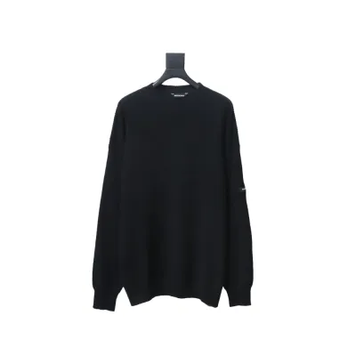 Balenciaga 24FW Paris Logo Round Neck Sweater 01