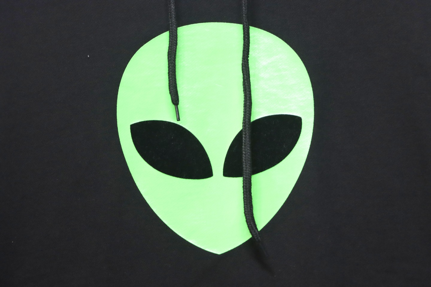 Ba*len*cia*ga alien print hoodie black