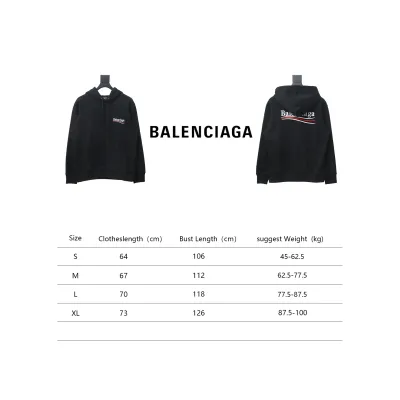 Balenciaga BLCG Coca Cola Embroidery Hoodie Black 02