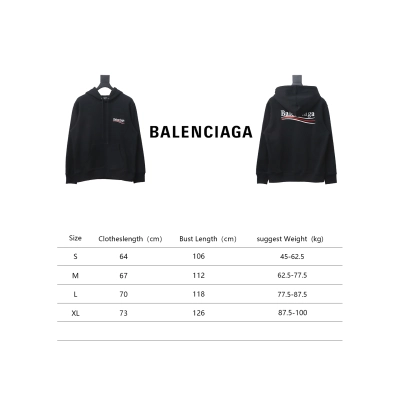 Balenciaga BLCG Coca Cola Embroidery Hoodie Black 02