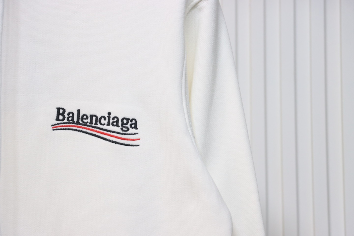 Ba*len*cia*ga blcg coca cola embroidery hoodie white