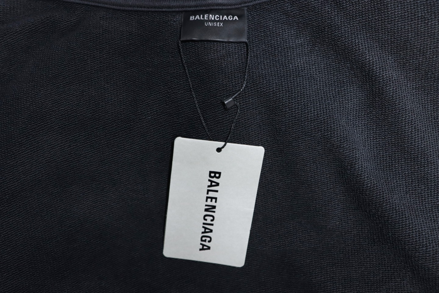 Ba*len*cia*ga blcg loop sports blue ring print hoodie