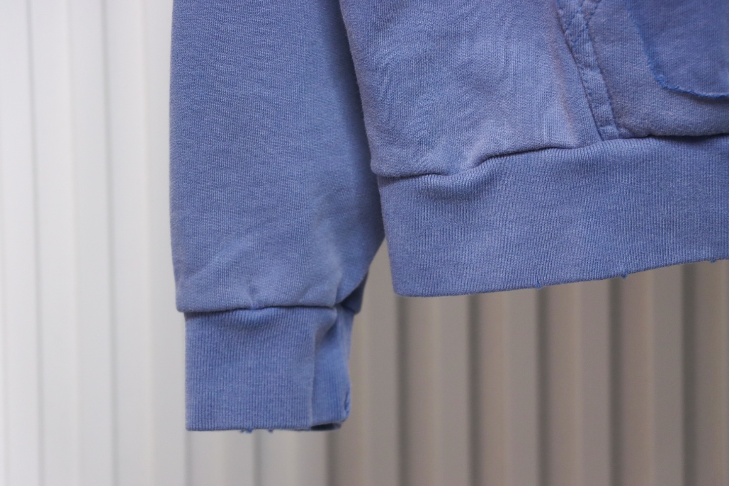 Ba*len*cia*ga blcg masking tape hooded sweatshirt hoodie blue