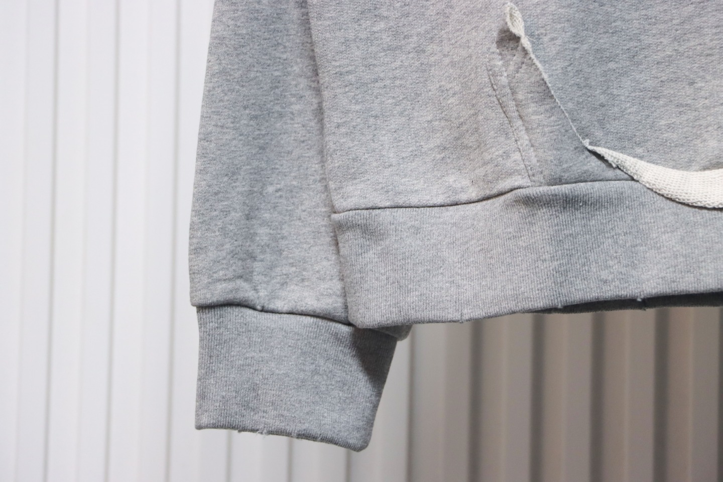 Ba*len*cia*ga blcg masking tape hooded sweatshirt hoodie grey