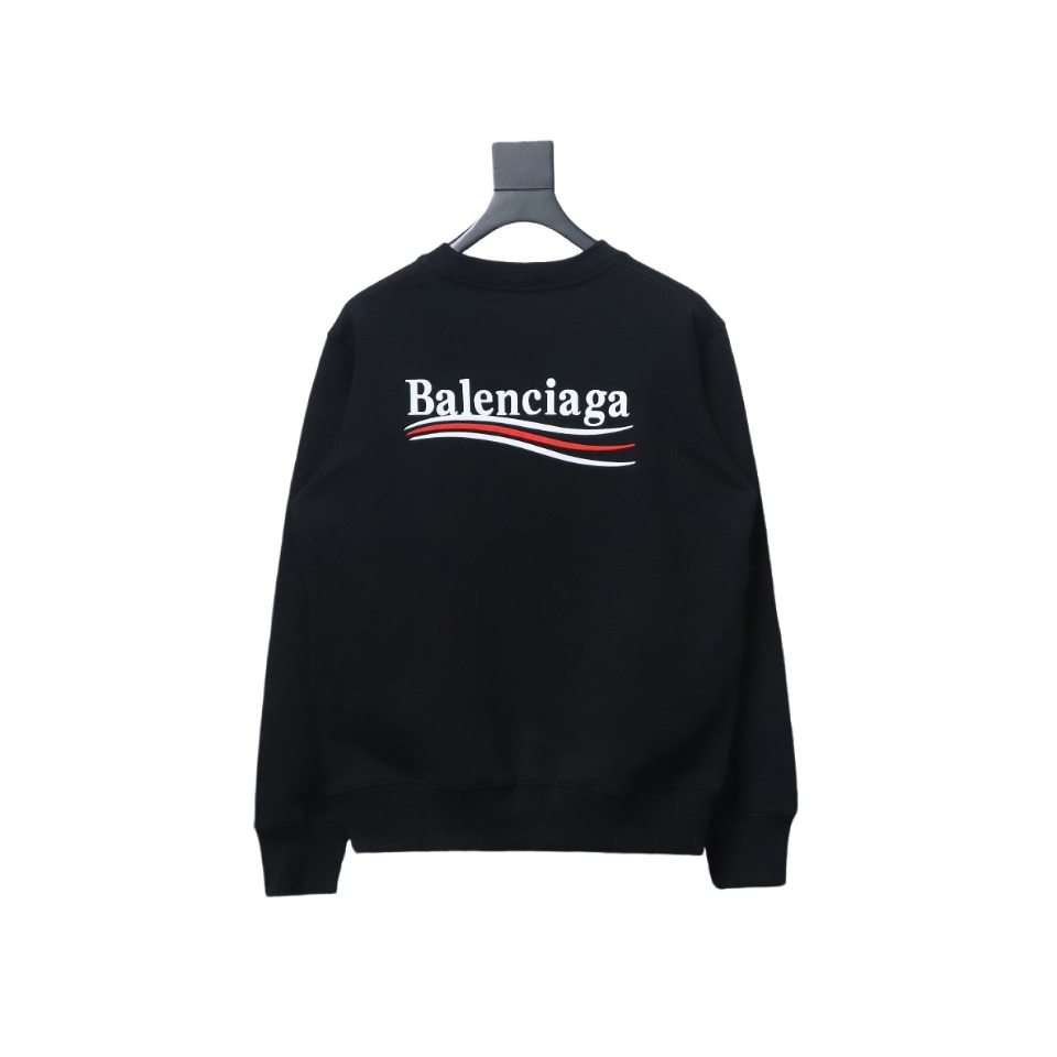 Ba*len*cia*ga classic coke embroidery sweatshirt