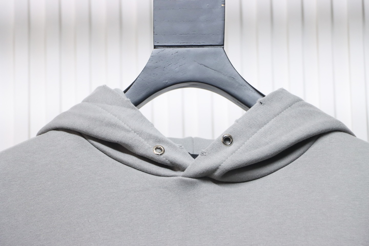 Ba*len*cia*ga double b mosaic hoodie grey