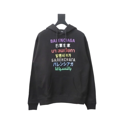 Balenciaga Multi-Language Hoodie 01