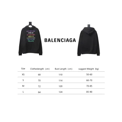 Balenciaga Multi-Language Hoodie 02