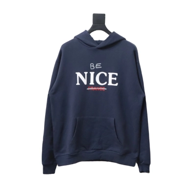 Balenciaga NICE Letter Hoodie 01