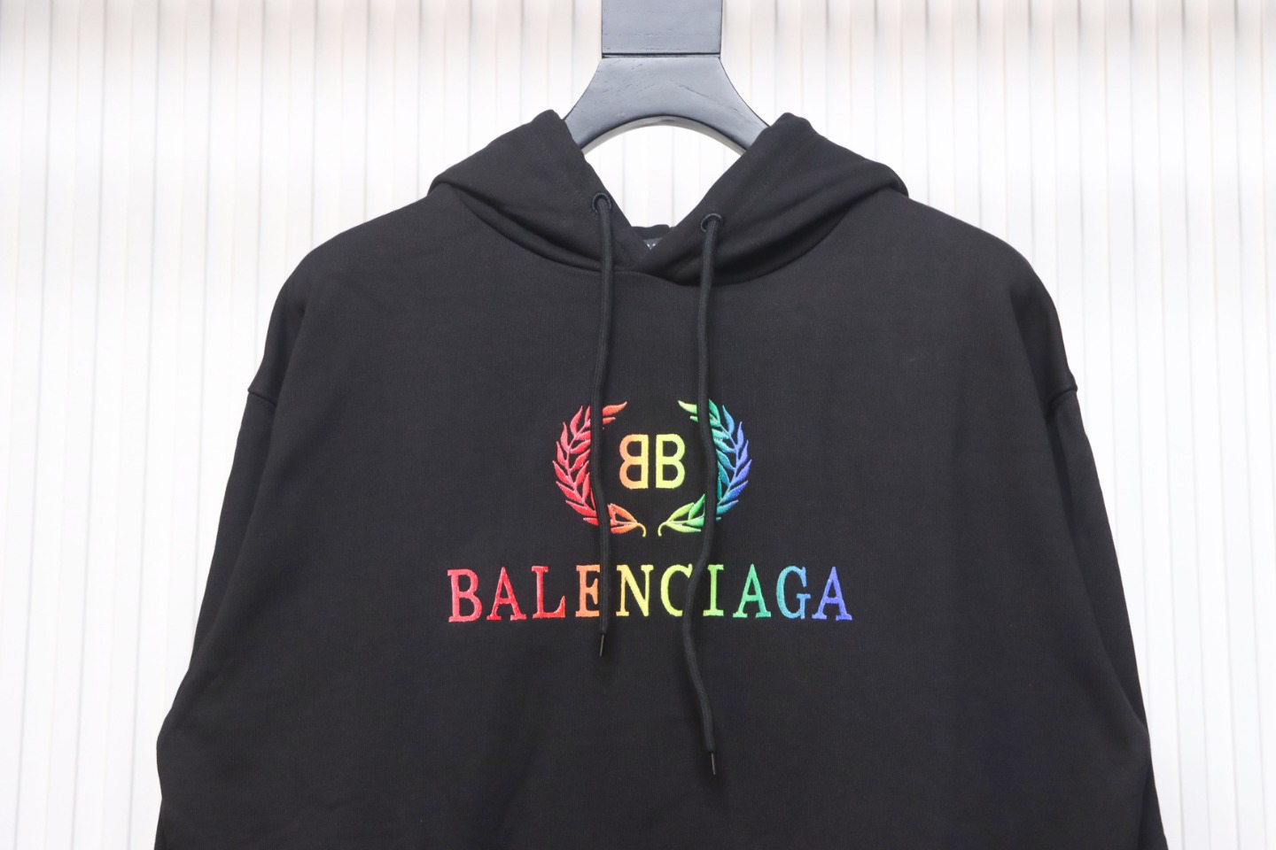 Ba*len*cia*ga rainbow wheat ear hoodie