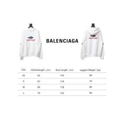 Balenciaga Red Double M Hoodie 02