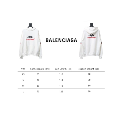 Balenciaga Red Double M Hoodie 02