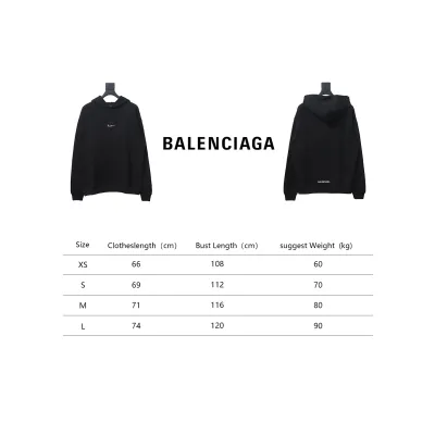 Balenciaga Tanabata Limited Edition Embroidered Hoodie Black 02