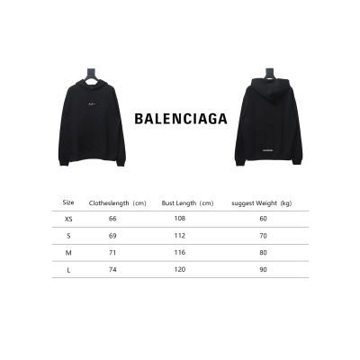 Balenciaga Tanabata Limited Edition Embroidered Hoodie Black 02