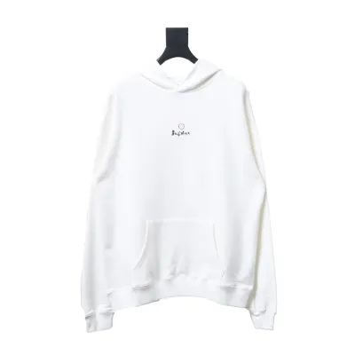 Balenciaga Tanabata Limited Edition Embroidered Hoodie White 01