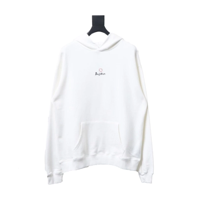 Balenciaga Tanabata Limited Edition Embroidered Hoodie White 01