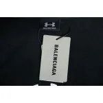 Balenciaga x Under Armour Front And Back Embroidered Zip-Up Hoodie Black