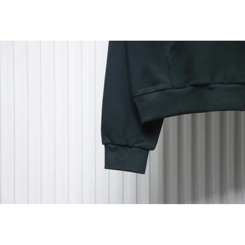 Balenciaga x Under Armour Front And Back Embroidered Zip-Up Hoodie Black