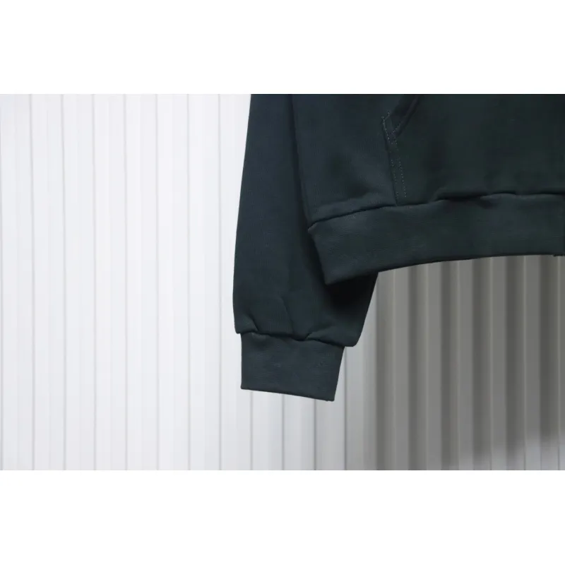 Balenciaga x Under Armour Front And Back Embroidered Zip-Up Hoodie Black