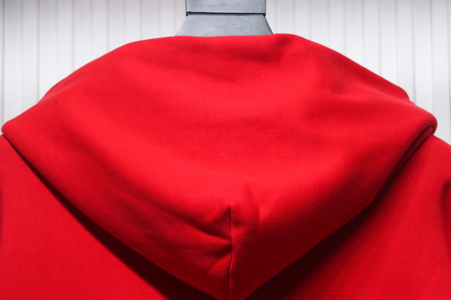 Ba*len*cia*ga x under armour front and back embroidered zip-up hoodie red