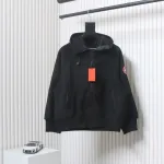 Canada Goose Chilliwack Wool Fleece Bomber Jacket Black