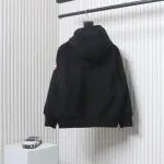Canada Goose Chilliwack Wool Fleece Bomber Jacket Black