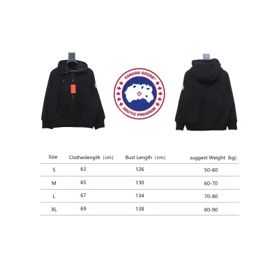 Canada Goose Chilliwack Wool Fleece Bomber Jacket Black 02