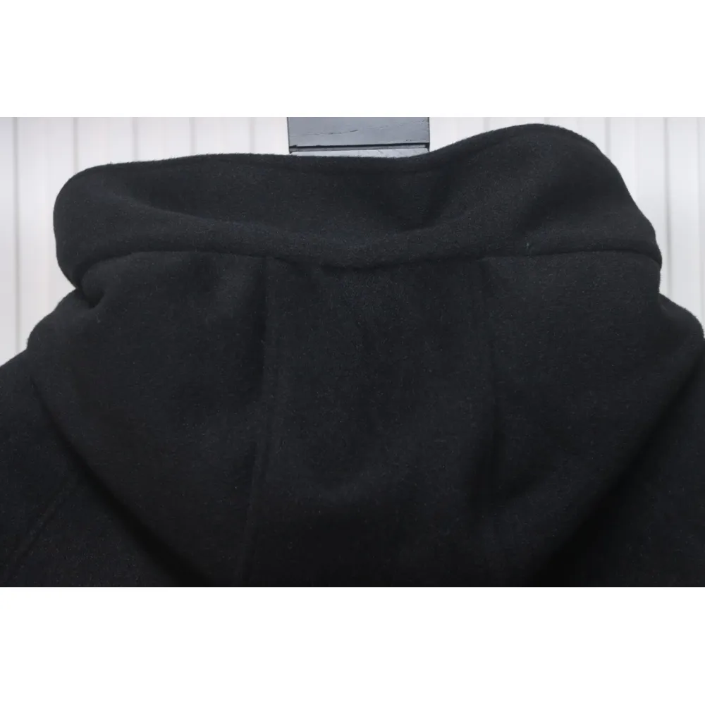 Canada Goose Chilliwack Wool Fleece Bomber Jacket Black