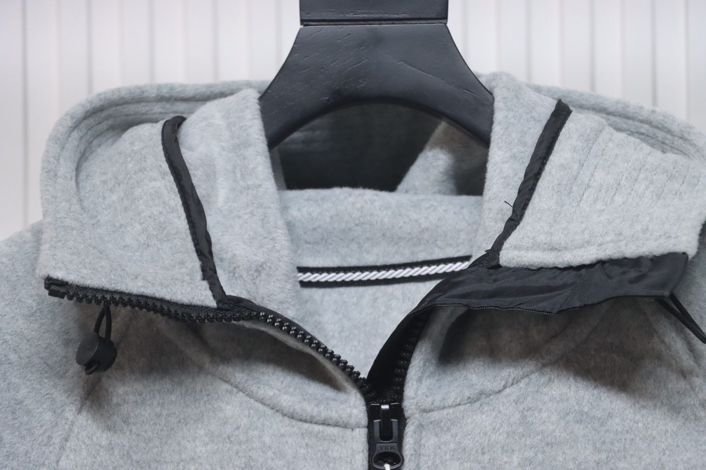 Can*a Go*e chilliwack wool fleece bomber jacket grey