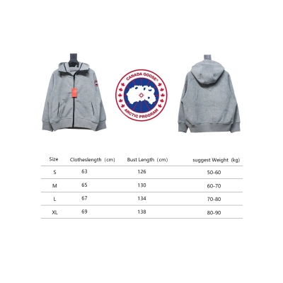 Canada Goose Chilliwack Wool Fleece Bomber Jacket Grey 02