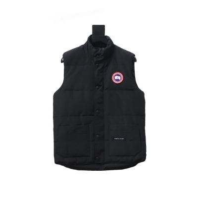 Canada Goose Down Vest Black 01