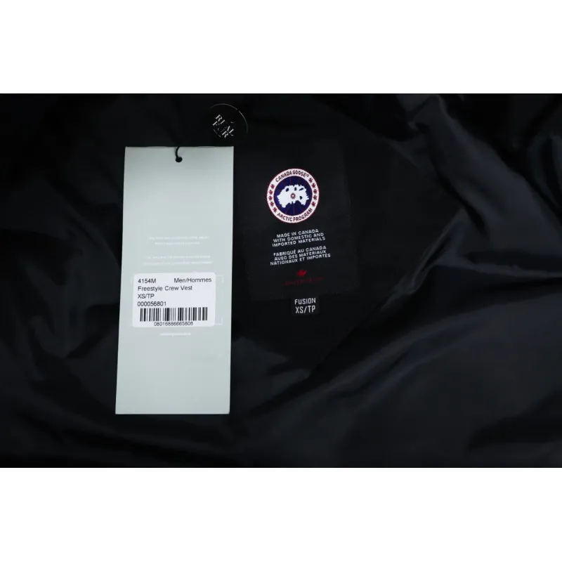 Canada Goose Down Vest Black