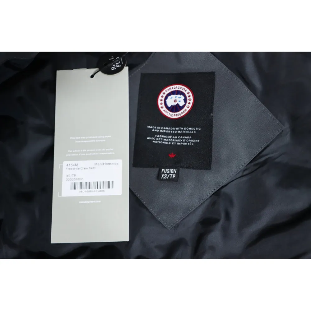 Canada Goose Down Vest Grey