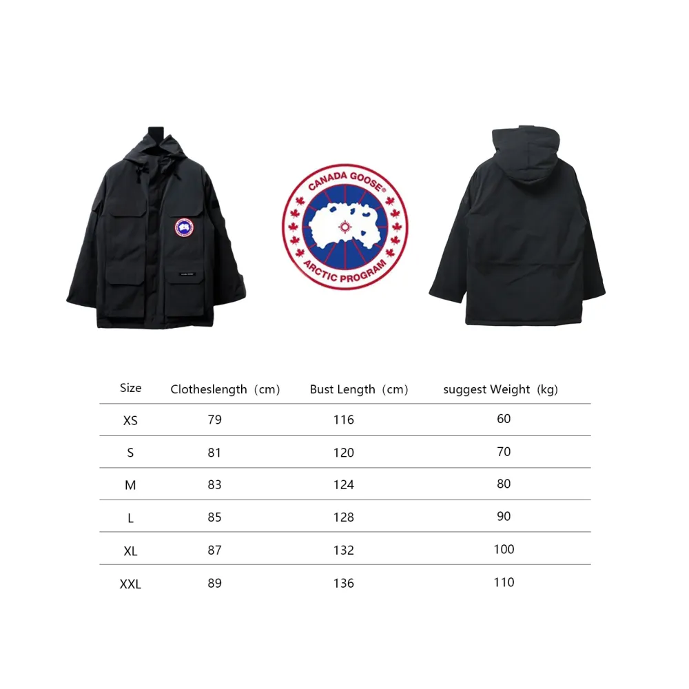 Canada Goose Expedition Down Jacket 08 Black