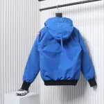 Canada Goose Short Down Jacket 01 Blue