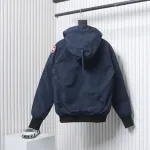 Canada Goose Short Down Jacket 01 Dark Blue