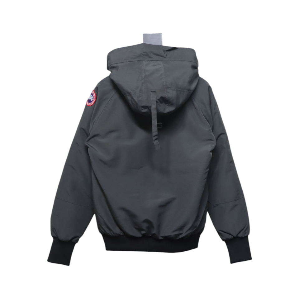 Can*a Go*e short down jacket 01 grey